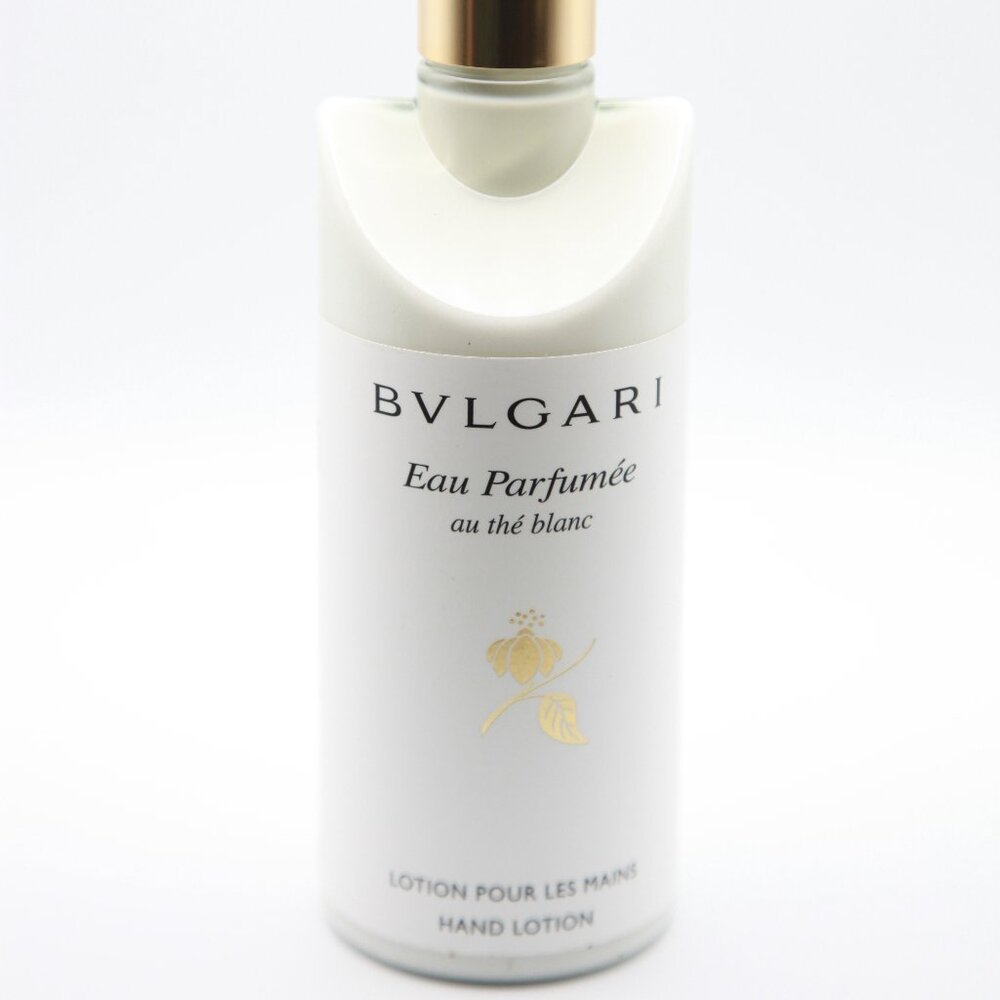 BVLGARI au thé Blanc ( White Tea ) Hand Lotion - 10.1 Fl oz / 300mL NEW